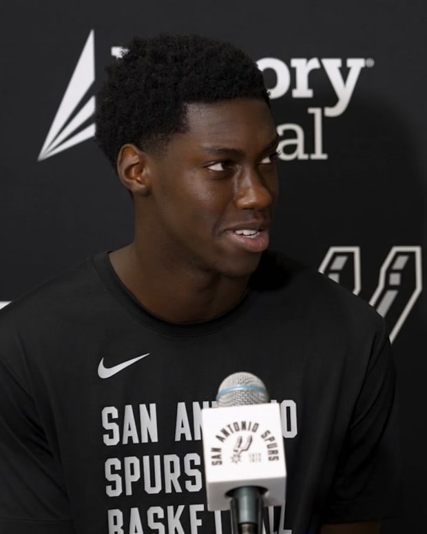 Sidy Cissoko Press Conference: San Antonio Spurs Training Camp